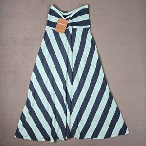 Patagonia Kamala Maxi Skirt Womens Small Sundress Bay Blue Cotton NWT